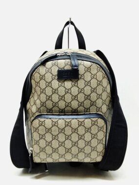 GUCCI GG Supreme Monogram Small Backpack